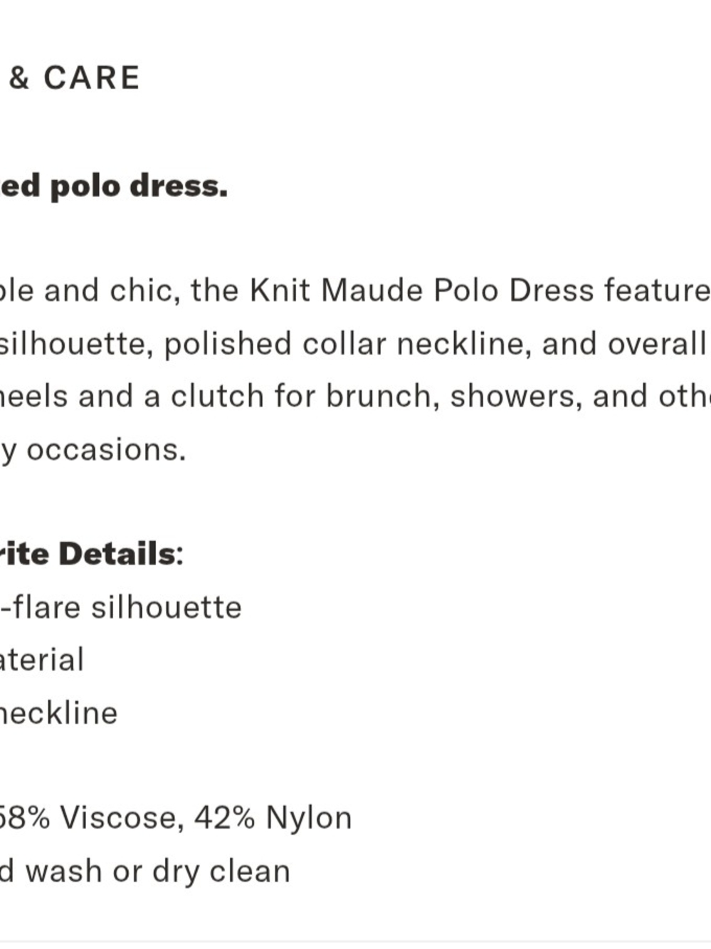 Tuckernuck Maude Knit Polo Dress - Picture 8 of 8